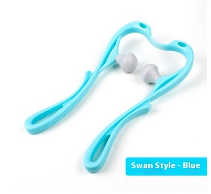 Six-wheel Manual Neck Massager ( Neck-Pain Reliever Roller Massage Tool )