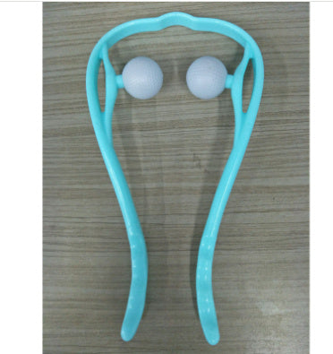 Six-wheel Manual Neck Massager ( Neck-Pain Reliever Roller Massage Tool )