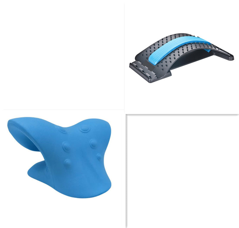 Six-wheel Manual Neck Massager ( Neck-Pain Reliever Roller Massage Tool )