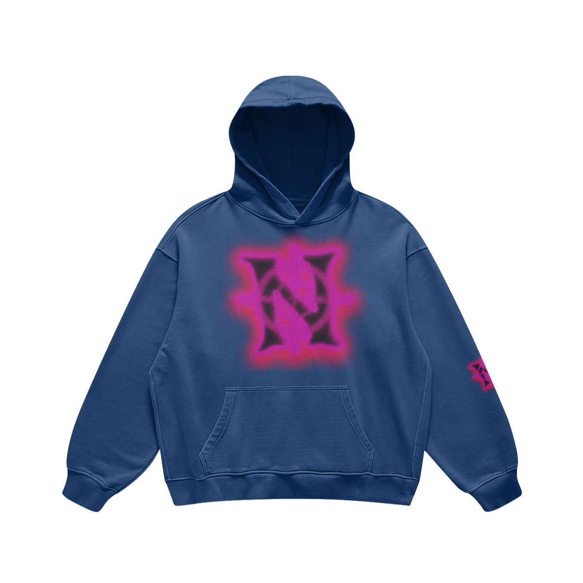 Spray Paint Logo Hoodie